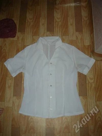 Лот: 559326. Фото: 1. белая блузка. Блузы, рубашки