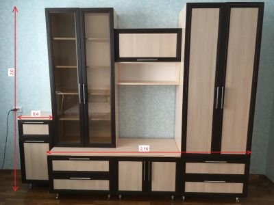 Лот: 11732172. Фото: 1. Стенка | Шкаф. Гостиные, стенки, горки