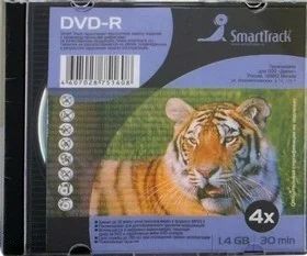 Лот: 6654682. Фото: 1. Smart track dvd-r 8cm 1,4 Gb 4x... CD, DVD, BluRay