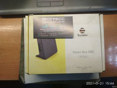 Лот: 17377045. Фото: 1. Роутер Билайн Smart Box One. Маршрутизаторы (роутеры)