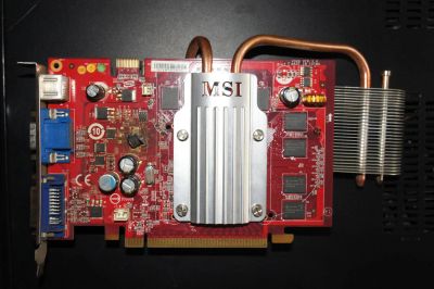 Лот: 4571880. Фото: 1. Видеокарта 8600 gt 512mb MSI не... Видеокарты