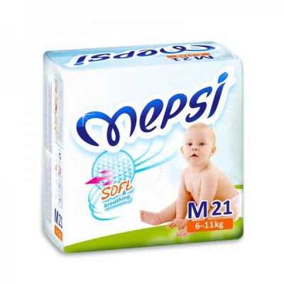 Лот: 7402513. Фото: 1. Подгузники Mepsi M (6-11 кг) 21... Детская гигиена