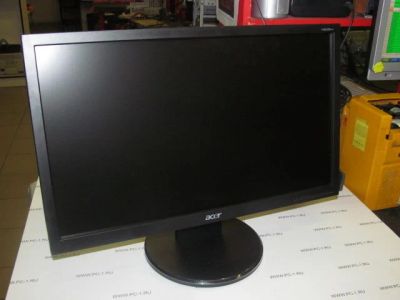 Лот: 10734341. Фото: 1. Монитор ACER V203HV Cb 20" в рабочем... ЖК-мониторы