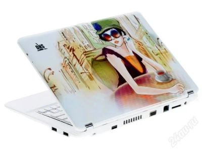 Лот: 2003394. Фото: 1. Стильный бук 11.6" DNS Intel Atom... Ноутбуки