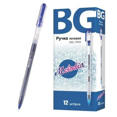 Лот: 20035078. Фото: 1. Ручка гелевая BG ""MELODIA"" 0... Ручки, карандаши, маркеры