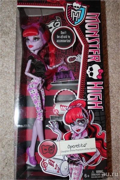 Лот: 8784946. Фото: 1. Монстр хай Monster High Оперетта... Куклы и аксессуары