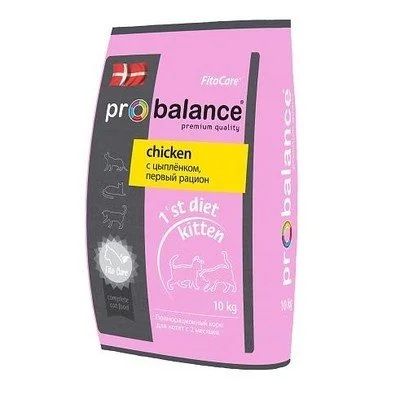 Лот: 12960689. Фото: 1. ProBalance (ПроБаланс) для котят... Корма