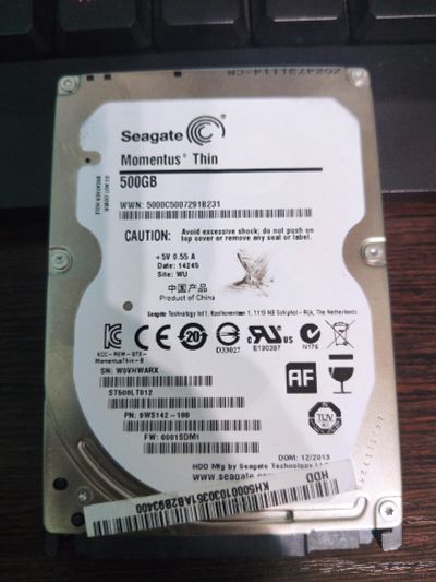 Лот: 15810967. Фото: 1. Жесткий диск Seagate ST500LT012... Жёсткие диски (HDD)