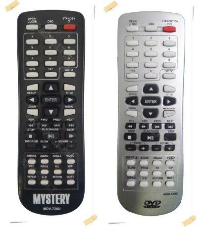 Лот: 11183477. Фото: 1. Пульт для DVD плеера Mystery AMD-009C... Пульты ДУ