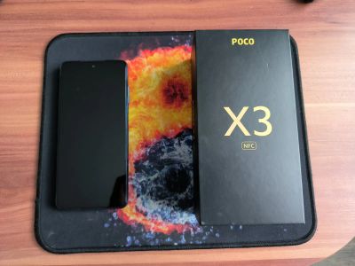 Лот: 21689767. Фото: 1. POCO X3 NFC 128 ГБ синий. Смартфоны