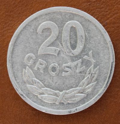 Лот: 11580447. Фото: 1. Польша 20 грошей . 1973 г . Отметка... Европа