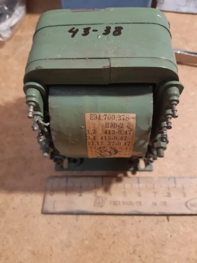 Лот: 21059034. Фото: 1. Трансформатор силивой от Ч3-38. Трансформаторы, катушки