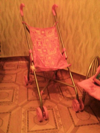 Лот: 8929628. Фото: 1. Кроватка и коляска мебель для... Куклы и аксессуары