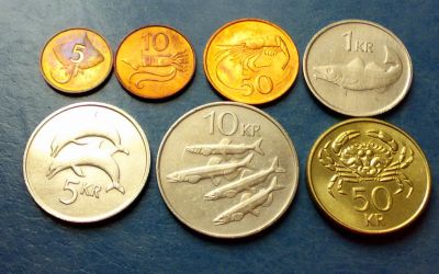 Лот: 8580655. Фото: 1. Исландия 7 монет 1981-1992. Европа