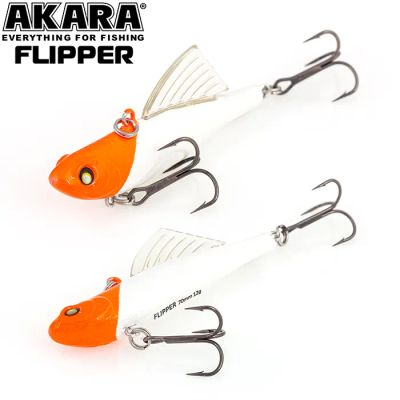 Лот: 21138778. Фото: 1. Раттлин AKARA Flipper (70 мм... Леска, блесны, крючки, мормышки
