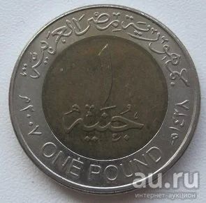 Лот: 13369396. Фото: 1. Египет 1 фунт 2007. Африка