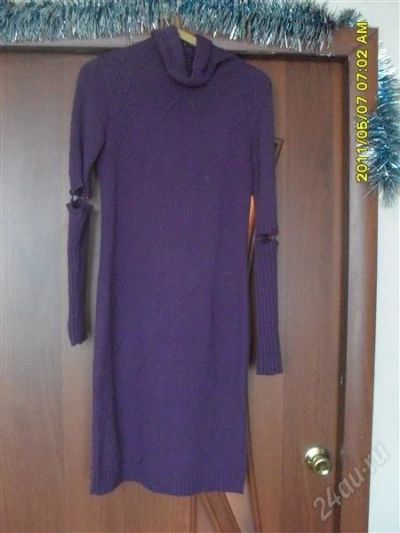 Лот: 947908. Фото: 1. платье вязаное. Свитеры, толстовки, худи