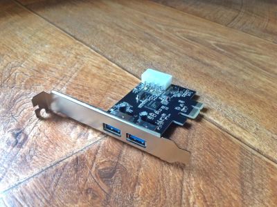 Лот: 7986396. Фото: 1. Плата расширения PCI-e USB 3.0. Платы расширения, контроллеры, доп. порты