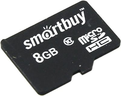 Лот: 9967462. Фото: 1. К/памяти 8Gb microSDHC SmartBuy... Карты памяти