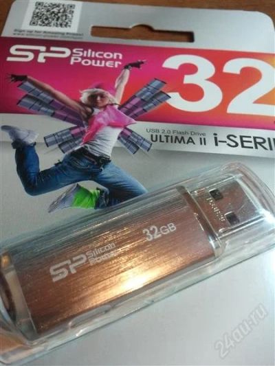 Лот: 1553269. Фото: 1. usb 2.0 флешка silicon power ufd... USB-флеш карты