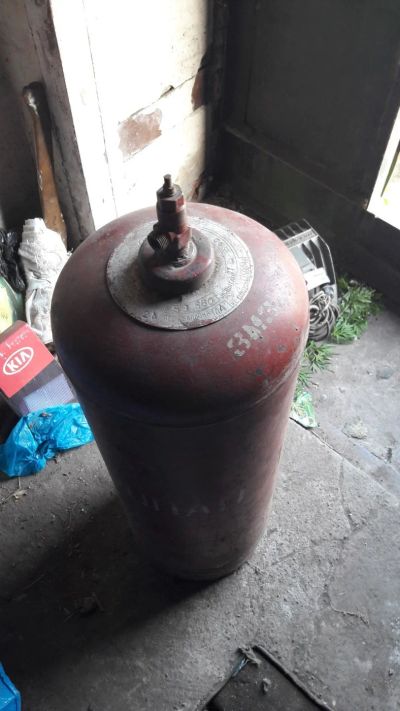 Лот: 9871414. Фото: 1. Газовый балон 50 л. Баллоны, газ в баллонах