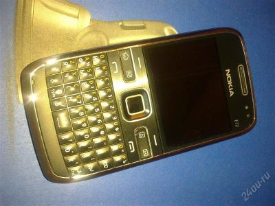 Лот: 731334. Фото: 1. Nokia E72 Black. Оригинальный... Смартфоны