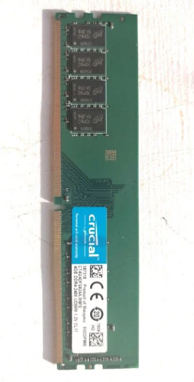 Лот: 17436169. Фото: 1. Оперативная память Crucial 4GB... Оперативная память