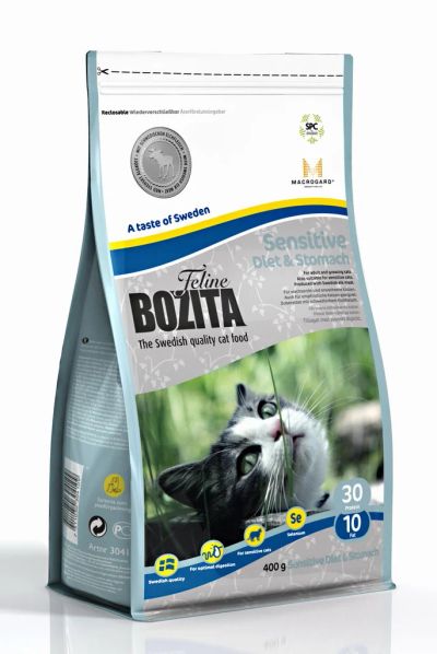 Лот: 4806340. Фото: 1. Bozita Feline Funktion Sensitive... Корма