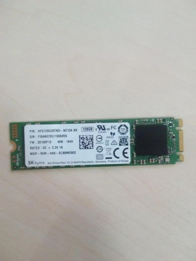 Лот: 11297299. Фото: 1. SSD накопитель Hynix M.2 HFS128G39TND-N210A... SSD-накопители