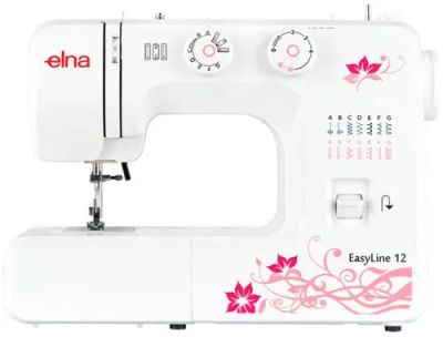 Лот: 25790468. Фото: 1. Швейная машина Elna EasyLine 12. Швейная, вязальная