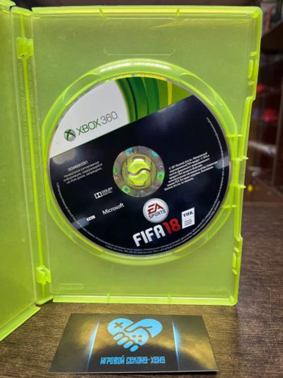Лот: 21078416. Фото: 1. Fifa 18. Лицензионный диск для... Игры для консолей