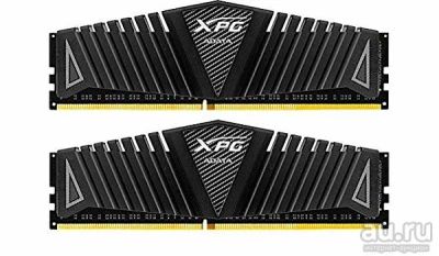 Лот: 16225103. Фото: 1. 16Gb (2x8Gb) DDR4 AData 3000MHz... Оперативная память