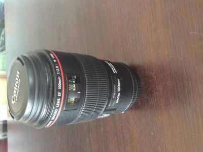 Лот: 4344139. Фото: 1. canon macro lens ef 100 mm. Объективы