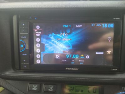 Лот: 13999401. Фото: 1. Автомагнитола Pioneer AVH-160dvd. Автомагнитолы