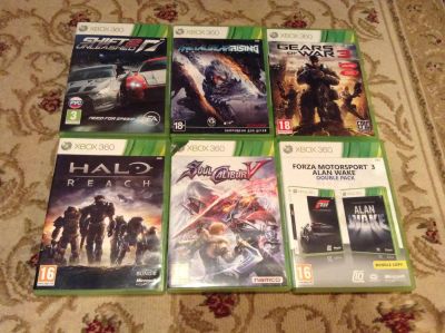 Лот: 5272690. Фото: 1. Лицензионные диски на X-box 360... Игры для консолей