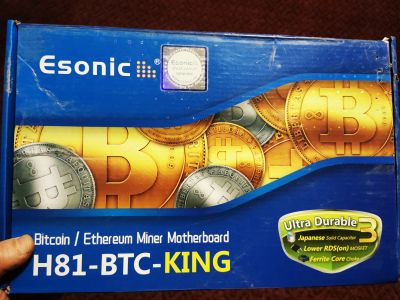 Лот: 19572000. Фото: 1. материнская плата H81-BTC-KING. Материнские платы