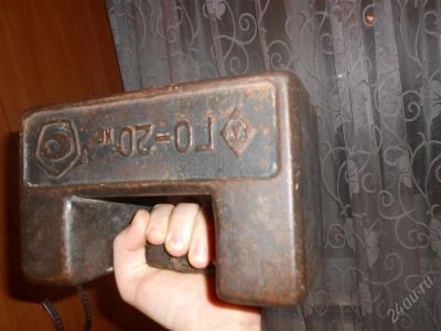 Лот: 2251390. Фото: 1. две прямоугольные гири по 20 кг... Гири