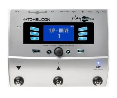 Лот: 5495779. Фото: 1. Tc Helicon Play Electric. Гитарные эффекты и комбоусилители
