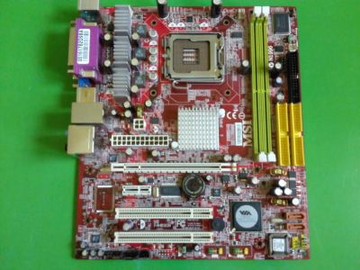 Лот: 5985165. Фото: 1. Материнская плата MSI P4M890M. Материнские платы