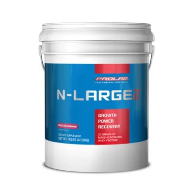 Лот: 3879684. Фото: 1. Гейнер N-Large 2 (Prolab) 4540грамм... Спортивное питание, витамины