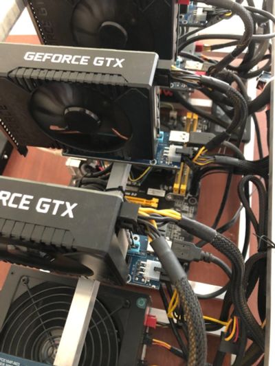 Лот: 17788035. Фото: 1. Майнинг ферма Geforce GTX 1660... Майнинг фермы, товары для майнинга