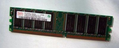 Лот: 1356835. Фото: 1. 1GB DDR-1 Hynix PC3200 DDR400... Оперативная память