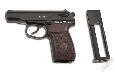Лот: 2962960. Фото: 1. Пистолет Gletcher PM-A AIR-SOFT... Пейнтбол, страйкбол