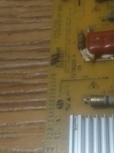 Лот: 14701591. Фото: 1. Блок питания EAX62865601/8 TV... Запчасти для телевизоров, видеотехники, аудиотехники