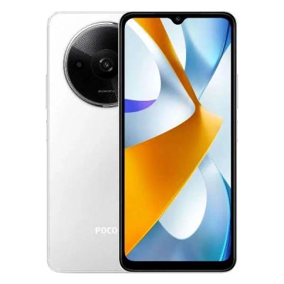 Лот: 24439238. Фото: 1. Смартфон POCO C61 4/128GB White. Смартфоны