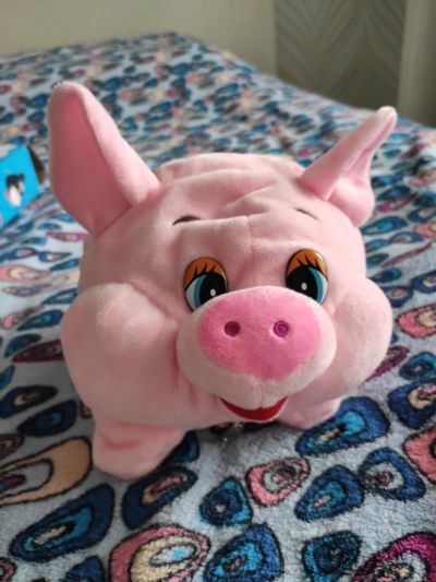 Лот: 15558626. Фото: 1. Мягкая свинка. Мягкие