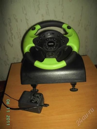 Лот: 1336251. Фото: 1. Руль игровой Диалог. Другое (игровые приставки, консоли, видеоигры)