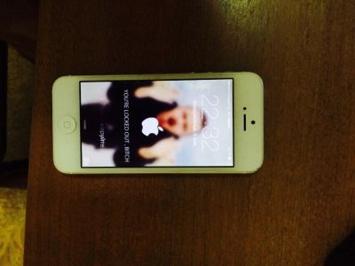 Лот: 5491427. Фото: 1. iPhone 5 16Gb White. Отличное... Смартфоны