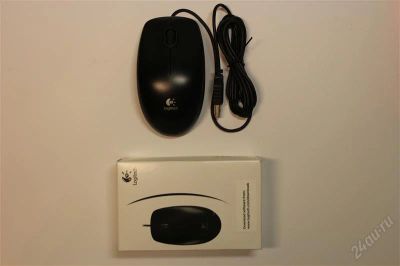Лот: 2659124. Фото: 1. Мышь проводная Logitech B110 Optical... Клавиатуры и мыши