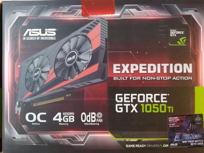 Лот: 16878464. Фото: 1. Видеокарта Asus GeForce GTX 1050... Видеокарты